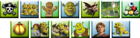 Shrek 'n Roll XBLA - Achievement Icons. Software used: Adobe Photoshop.